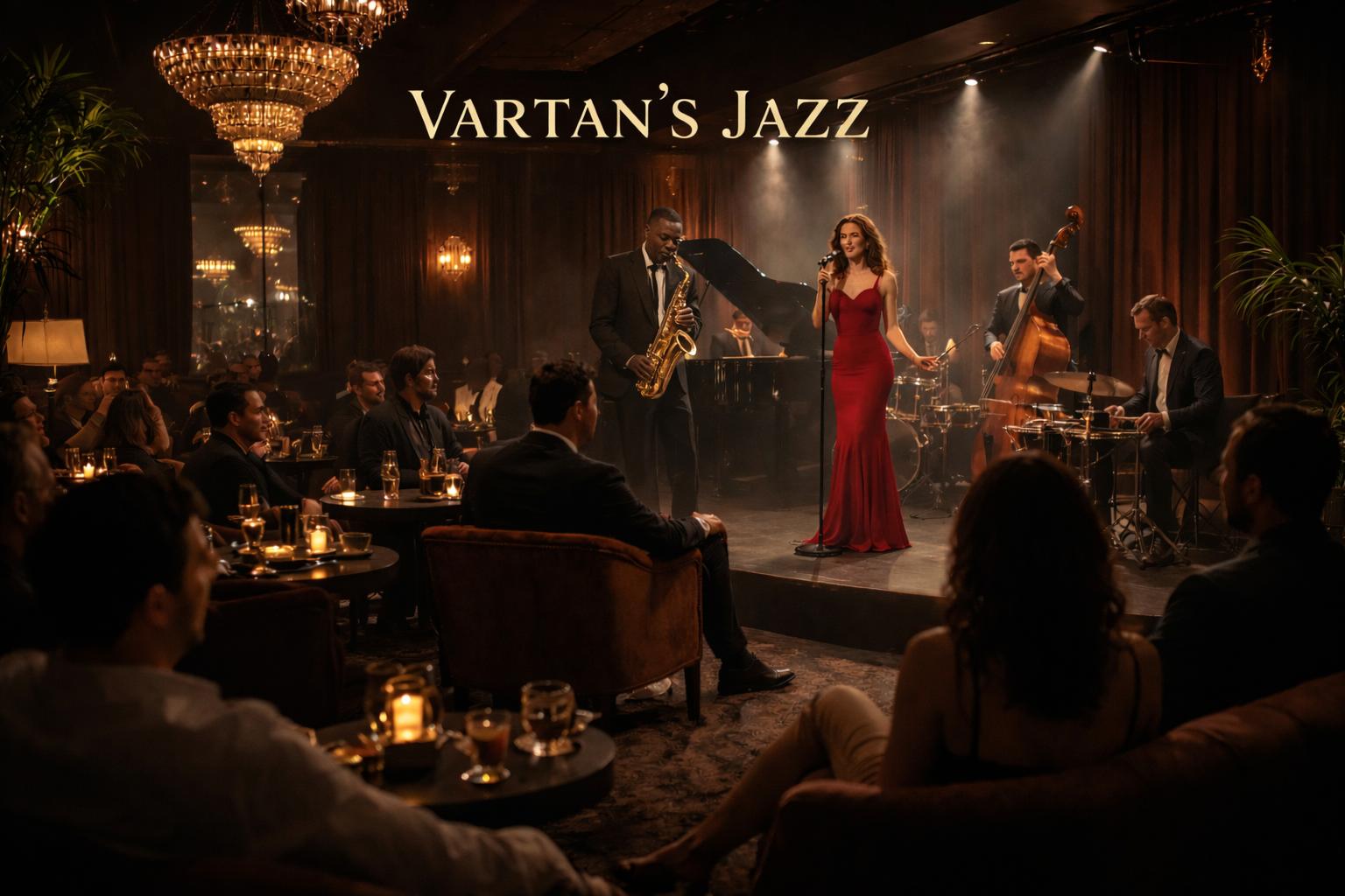 Cigar lounge and jazz band at Babylon House